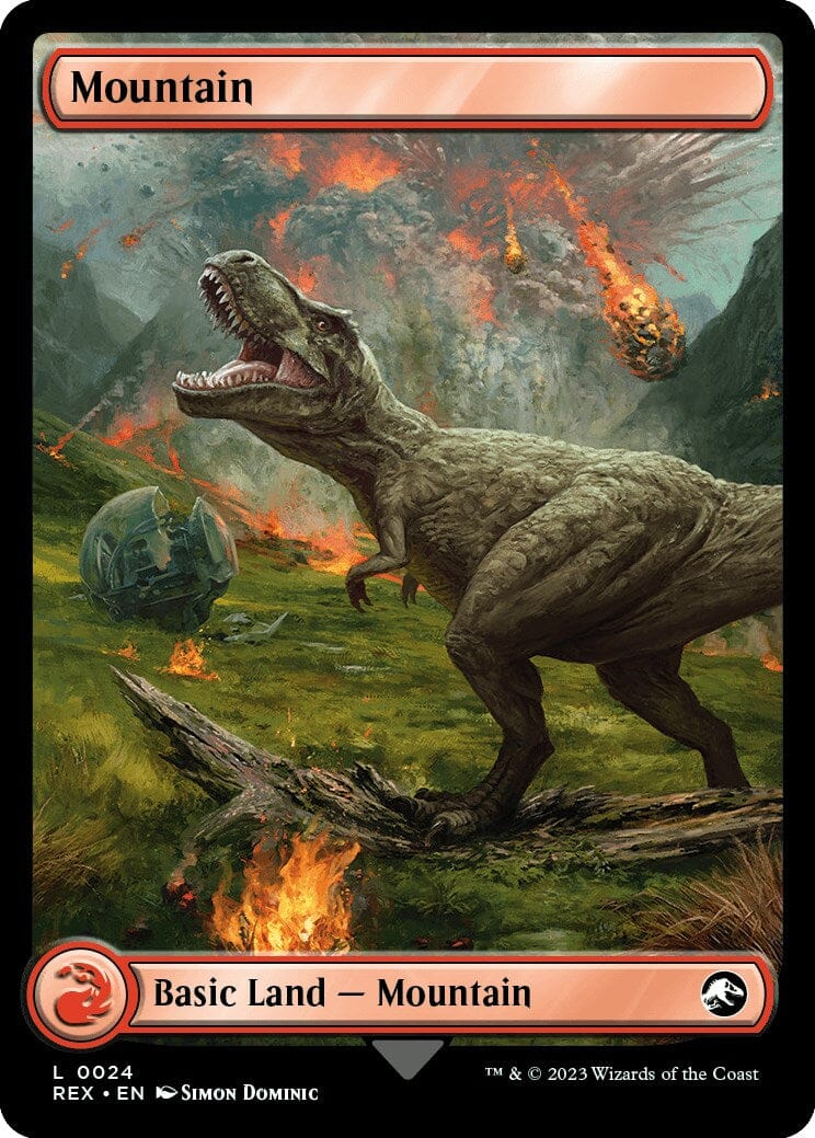 Mountain // Mountain [Jurassic World Collection] MTG Single Magic: The Gathering  | Multizone: Comics And Games