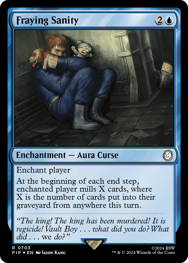 Fraying Sanity (Surge Foil) [Fallout] MTG Single Magic: The Gathering  | Multizone: Comics And Games