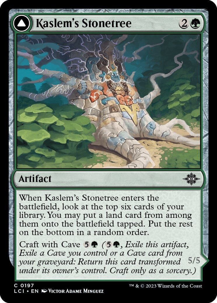 Kaslem's Stonetree [The Lost Caverns of Ixalan] MTG Single Magic: The Gathering  | Multizone: Comics And Games