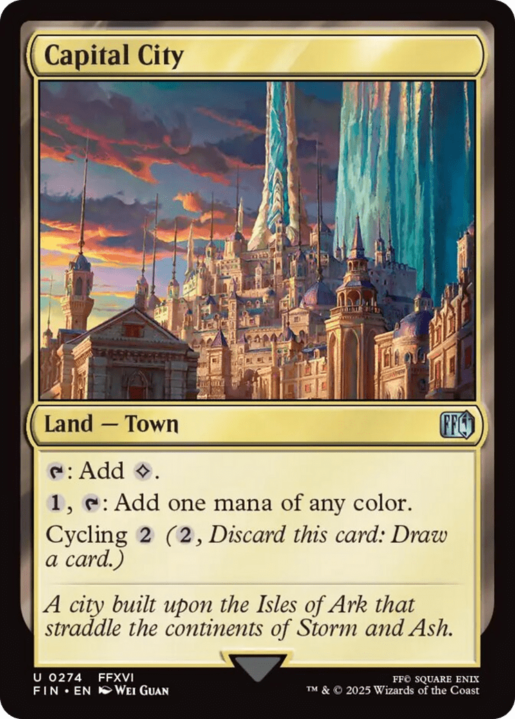 Capital City [FINAL FANTASY] MTG Single Magic: The Gathering  | Multizone: Comics And Games