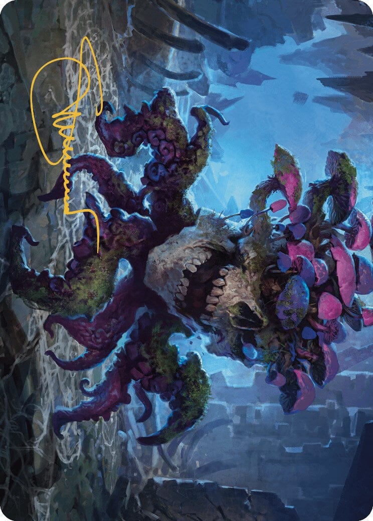 Deathcap Marionette Art Card (Gold-Stamped Signature) [The Lost Caverns of Ixalan Art Series] MTG Single Magic: The Gathering  | Multizone: Comics And Games