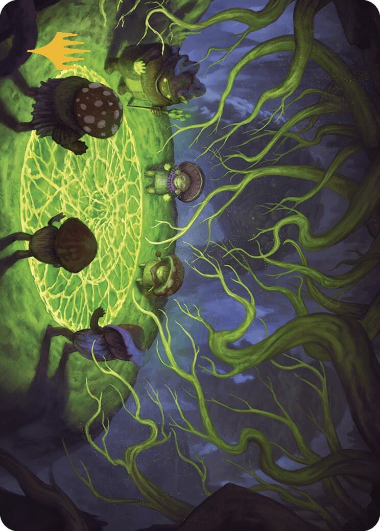 Growing Rites of Itlimoc Art Card (Gold-Stamped Planeswalker Symbol) [The Lost Caverns of Ixalan Art Series] MTG Single Magic: The Gathering  | Multizone: Comics And Games