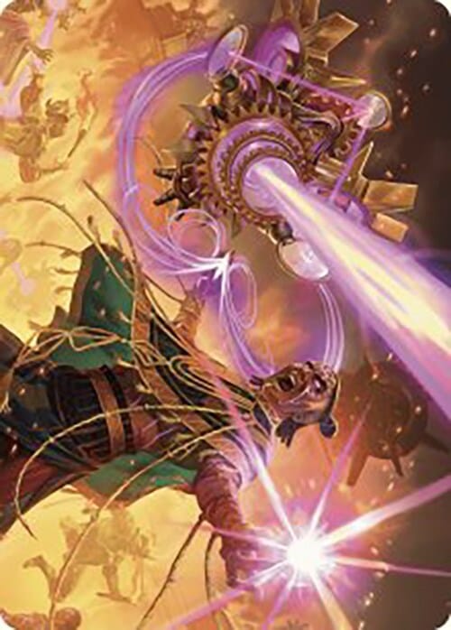 Cosmium Blast Art Card [The Lost Caverns of Ixalan Art Series] MTG Single Magic: The Gathering  | Multizone: Comics And Games