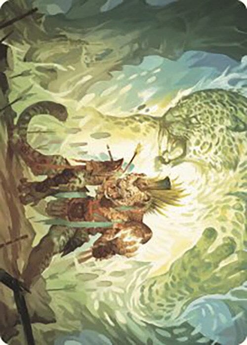 Might of the Ancestors Art Card [The Lost Caverns of Ixalan Art Series] MTG Single Magic: The Gathering  | Multizone: Comics And Games