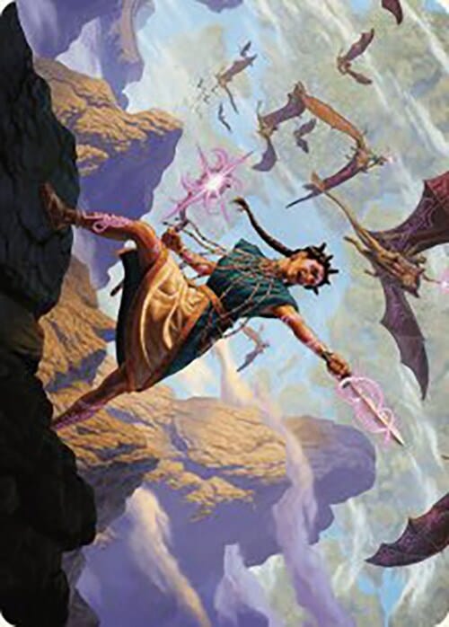 Warden of the Inner Sky Art Card [The Lost Caverns of Ixalan Art Series] MTG Single Magic: The Gathering  | Multizone: Comics And Games