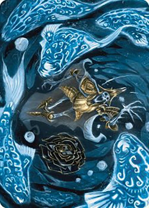 Eaten by Piranhas Art Card [The Lost Caverns of Ixalan Art Series] MTG Single Magic: The Gathering  | Multizone: Comics And Games