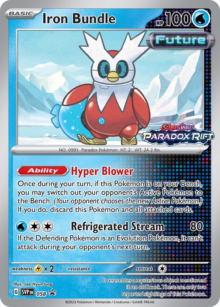 Iron Bundle (058) [Scarlet & Violet: Black Star Promos] Pokemon Single Pokémon  | Multizone: Comics And Games