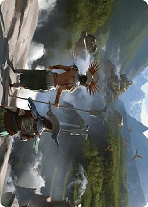 Glimpse the Core Art Card [The Lost Caverns of Ixalan Art Series] MTG Single Magic: The Gathering  | Multizone: Comics And Games