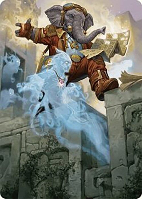 Quintorius Kand Art Card (37/81) [The Lost Caverns of Ixalan Art Series] MTG Single Magic: The Gathering  | Multizone: Comics And Games
