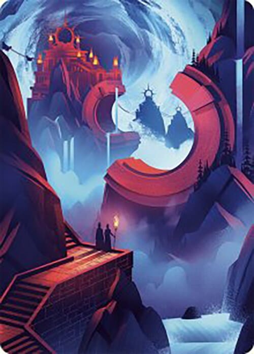 Mountain Art Card [The Lost Caverns of Ixalan Art Series] MTG Single Magic: The Gathering  | Multizone: Comics And Games
