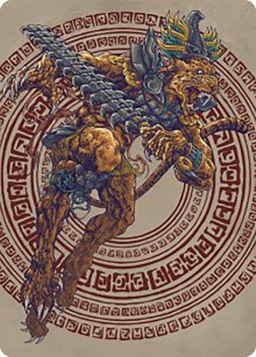 Sovereign Okinec Ahau Art Card [The Lost Caverns of Ixalan Art Series] MTG Single Magic: The Gathering  | Multizone: Comics And Games