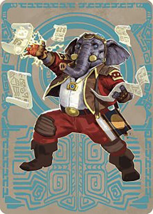 Quintorius Kand Art Card (65/81) [The Lost Caverns of Ixalan Art Series] MTG Single Magic: The Gathering  | Multizone: Comics And Games