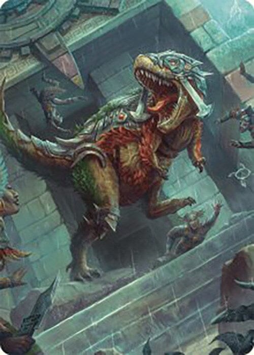 Carnage Tyrant Art Card [The Lost Caverns of Ixalan Art Series] MTG Single Magic: The Gathering  | Multizone: Comics And Games
