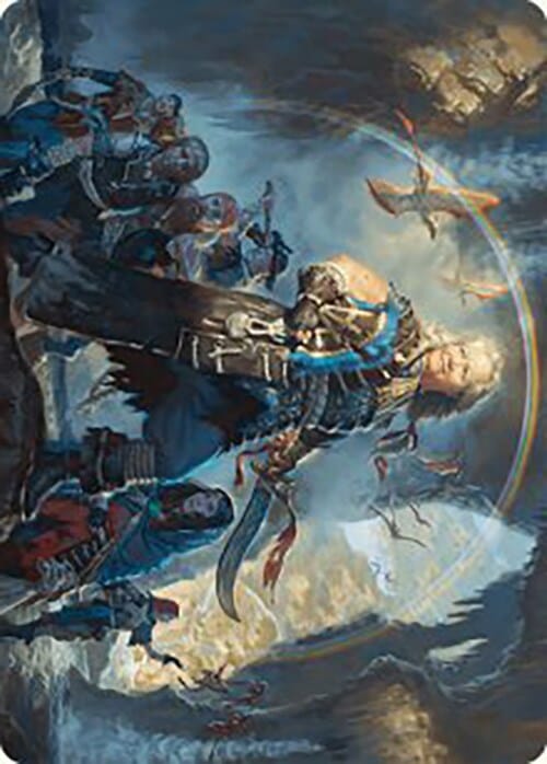 Admiral Brass, Unsinkable Art Card [The Lost Caverns of Ixalan Art Series] MTG Single Magic: The Gathering  | Multizone: Comics And Games