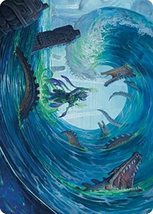 Wave Goodbye Art Card [The Lost Caverns of Ixalan Art Series] MTG Single Magic: The Gathering  | Multizone: Comics And Games