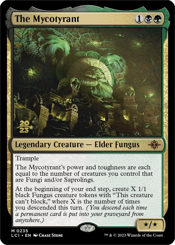 The Mycotyrant [The Lost Caverns of Ixalan Prerelease Cards] MTG Single Magic: The Gathering  | Multizone: Comics And Games