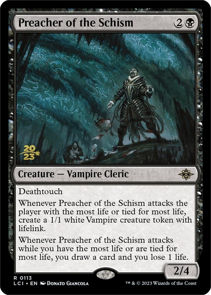 Preacher of the Schism [The Lost Caverns of Ixalan Prerelease Cards] MTG Single Magic: The Gathering  | Multizone: Comics And Games