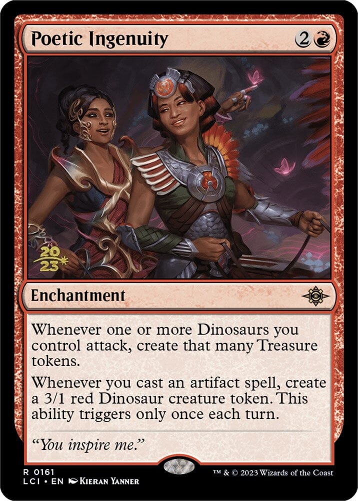 Poetic Ingenuity [The Lost Caverns of Ixalan Prerelease Cards] MTG Single Magic: The Gathering  | Multizone: Comics And Games