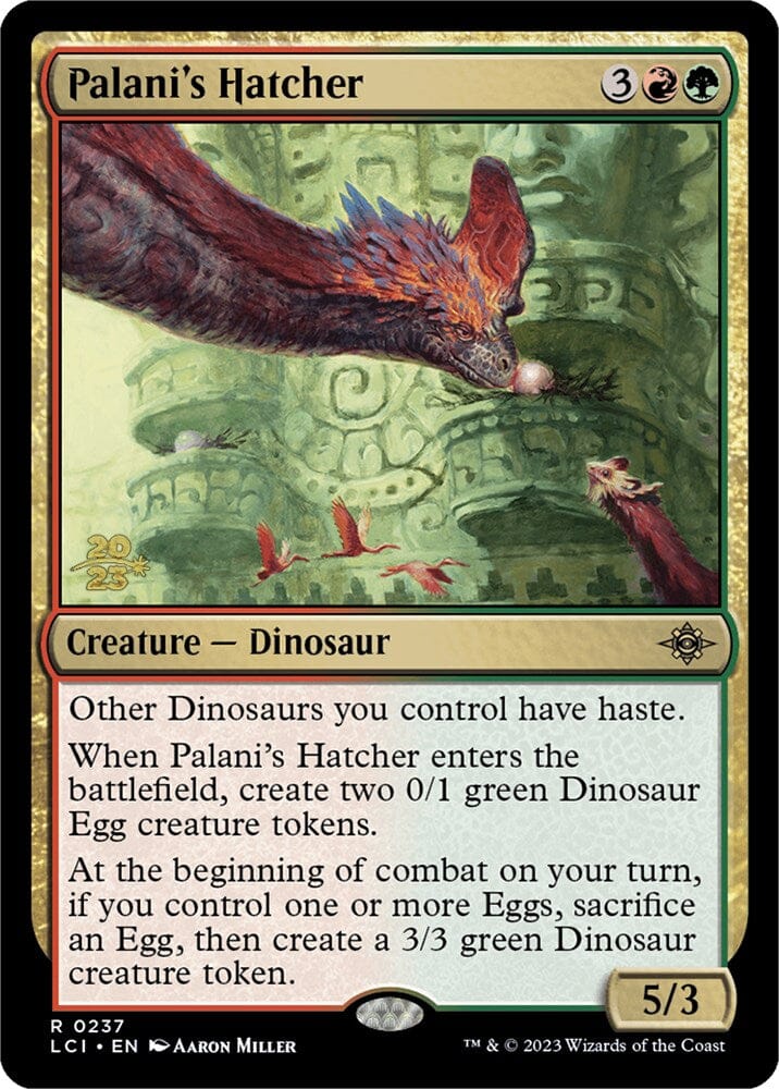 Palani's Hatcher [The Lost Caverns of Ixalan Prerelease Cards] MTG Single Magic: The Gathering  | Multizone: Comics And Games