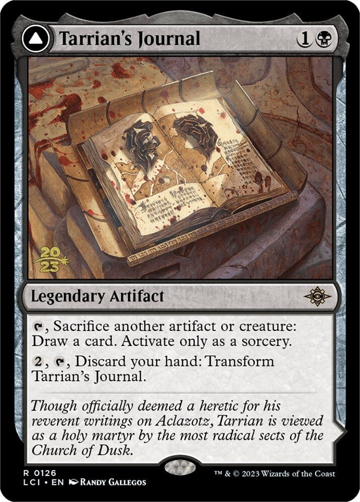 Tarrian's Journal // The Tomb of Aclazotz [The Lost Caverns of Ixalan Prerelease Cards] MTG Single Magic: The Gathering  | Multizone: Comics And Games