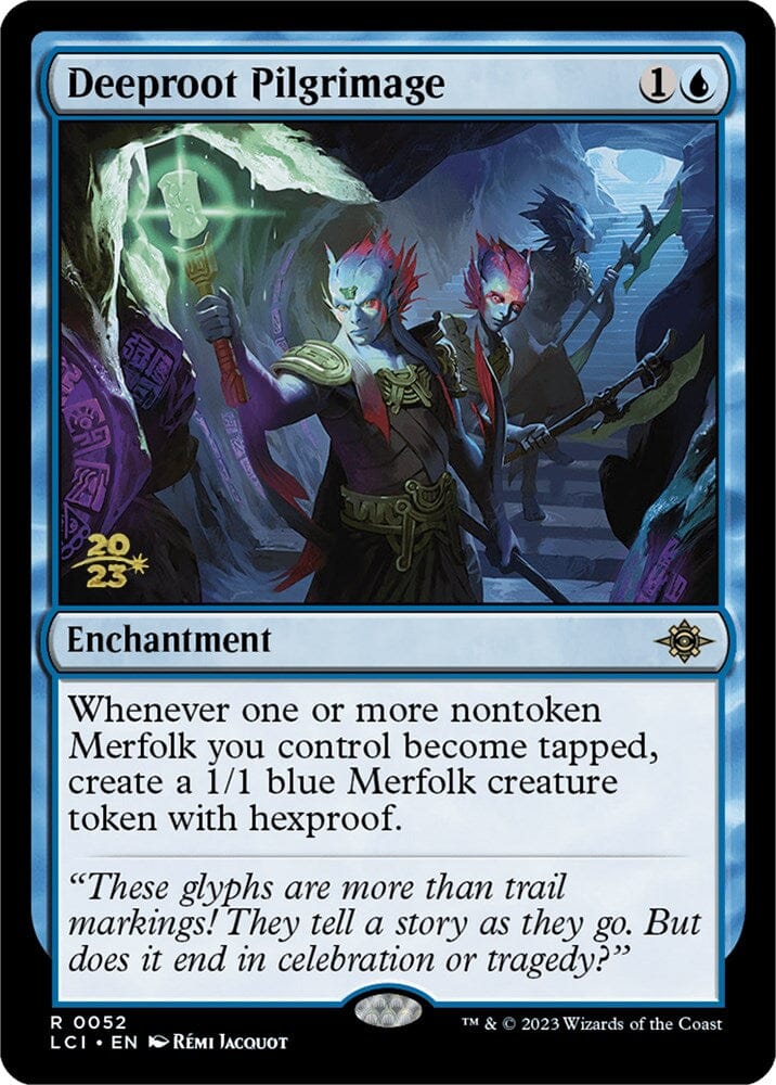 Deeproot Pilgrimage [The Lost Caverns of Ixalan Prerelease Cards] MTG Single Magic: The Gathering  | Multizone: Comics And Games