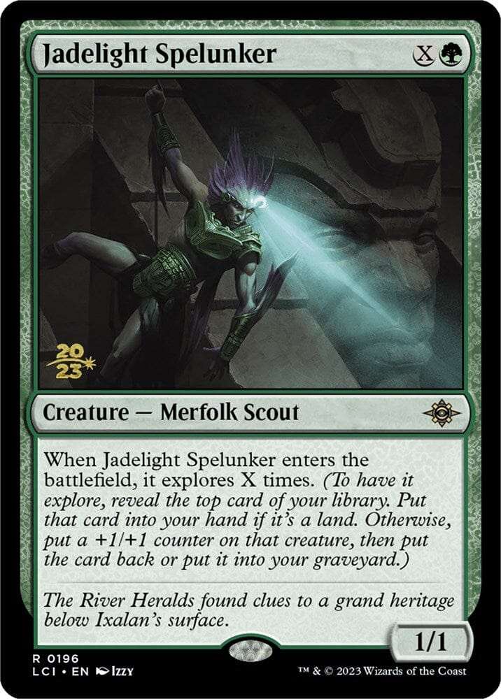 Jadelight Spelunker [The Lost Caverns of Ixalan Prerelease Cards] MTG Single Magic: The Gathering  | Multizone: Comics And Games