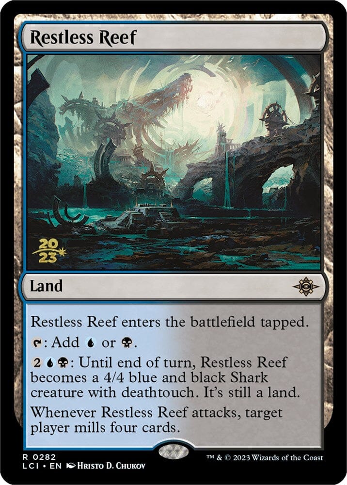 Restless Reef [The Lost Caverns of Ixalan Prerelease Cards] MTG Single Magic: The Gathering  | Multizone: Comics And Games