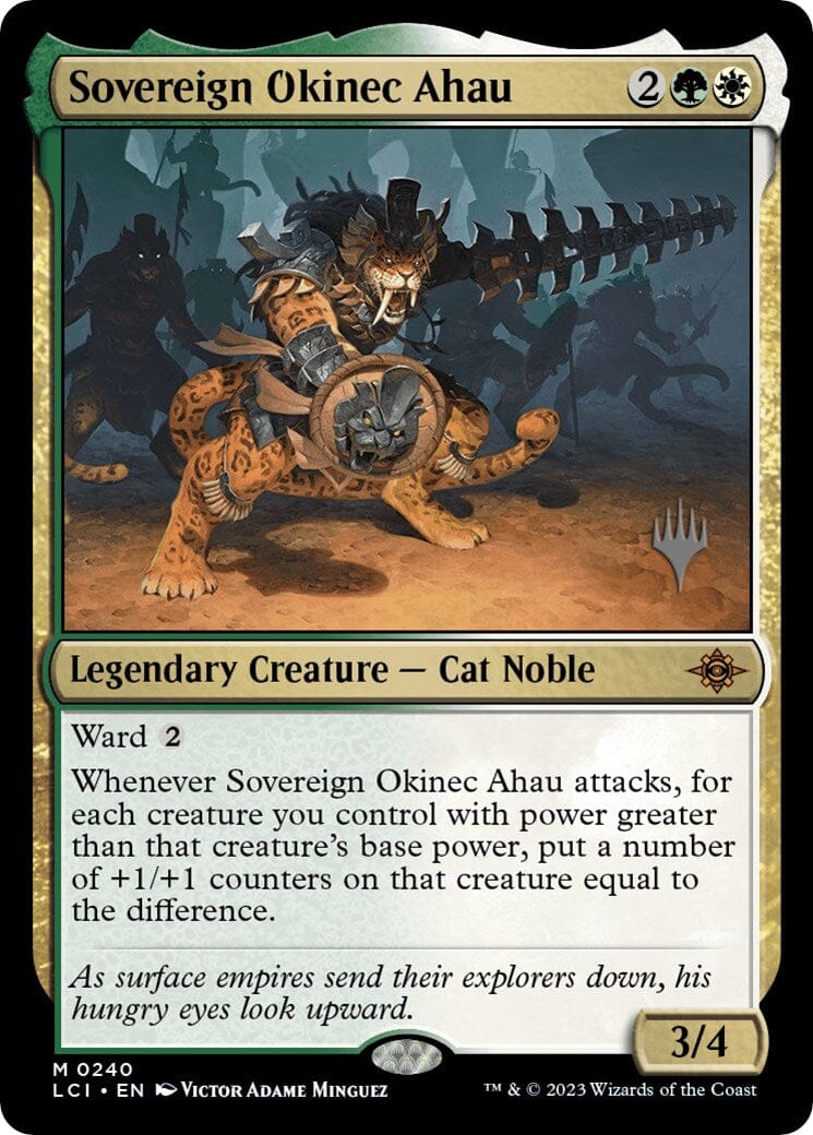 Sovereign Okinec Ahau (Promo Pack) [The Lost Caverns of Ixalan Promos] MTG Single Magic: The Gathering  | Multizone: Comics And Games