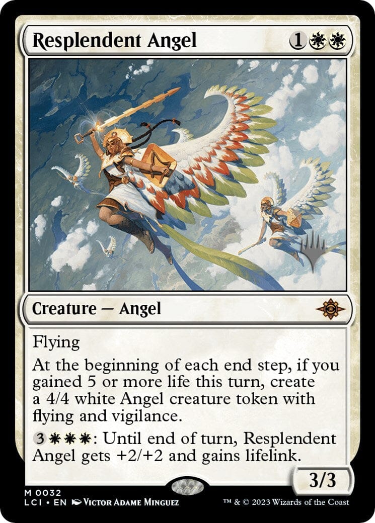 Resplendent Angel (Promo Pack) [The Lost Caverns of Ixalan Promos] MTG Single Magic: The Gathering  | Multizone: Comics And Games