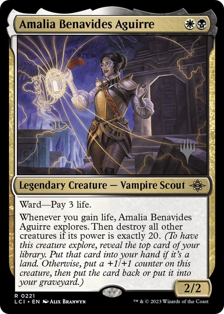 Amalia Benavides Aguirre (Promo Pack) [The Lost Caverns of Ixalan Promos] MTG Single Magic: The Gathering  | Multizone: Comics And Games