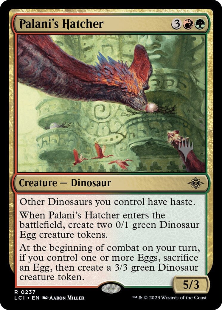 Palani's Hatcher (Promo Pack) [The Lost Caverns of Ixalan Promos] MTG Single Magic: The Gathering  | Multizone: Comics And Games
