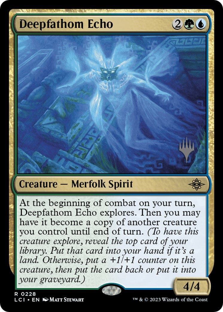 Deepfathom Echo (Promo Pack) [The Lost Caverns of Ixalan Promos] MTG Single Magic: The Gathering  | Multizone: Comics And Games