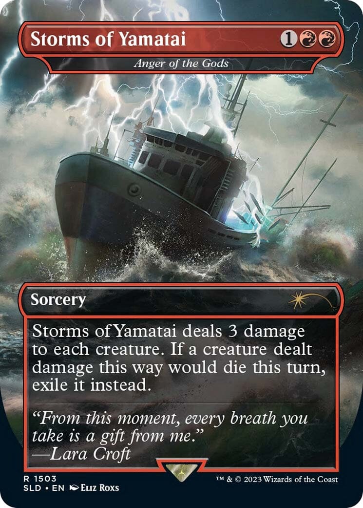 Storms of Yamatai - Anger of the Gods [Secret Lair Drop Series] MTG Single Magic: The Gathering  | Multizone: Comics And Games