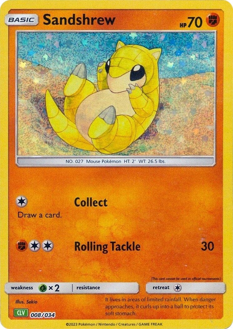 Sandshrew [Trading Card Game Classic] Pokemon Single Pokémon  | Multizone: Comics And Games