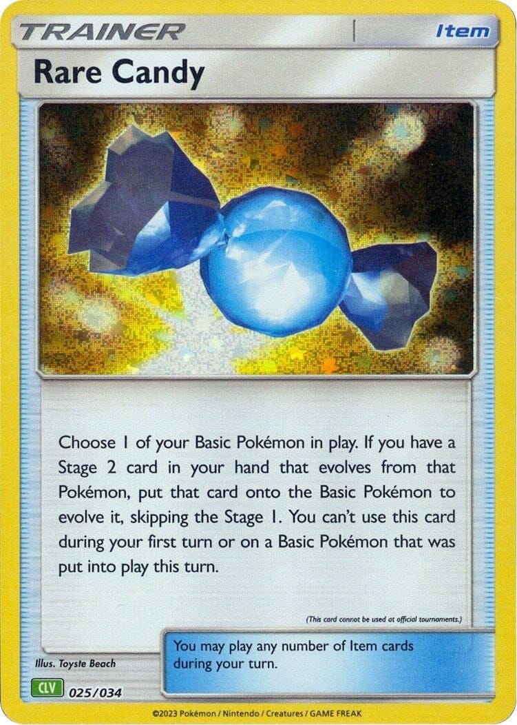Rare Candy (CLV) [Trading Card Game Classic] Pokemon Single Pokémon  | Multizone: Comics And Games
