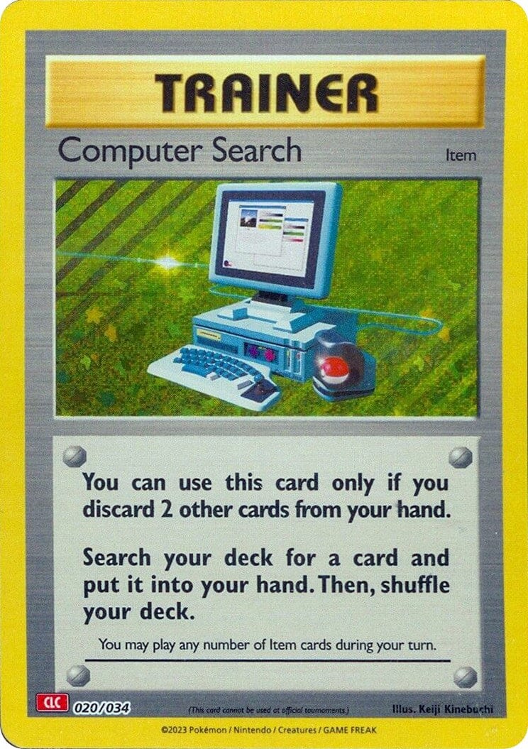 Computer Search (CLC) [Trading Card Game Classic] Pokemon Single Pokémon  | Multizone: Comics And Games