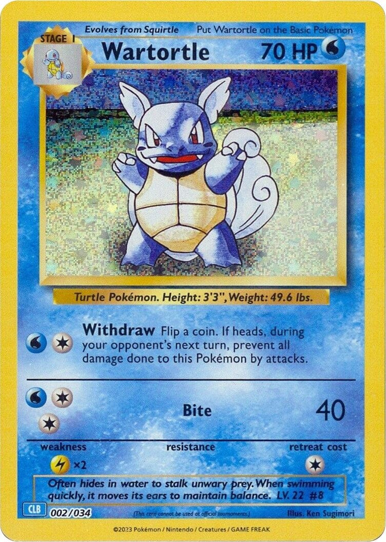 Wartortle [Trading Card Game Classic] Pokemon Single Pokémon  | Multizone: Comics And Games