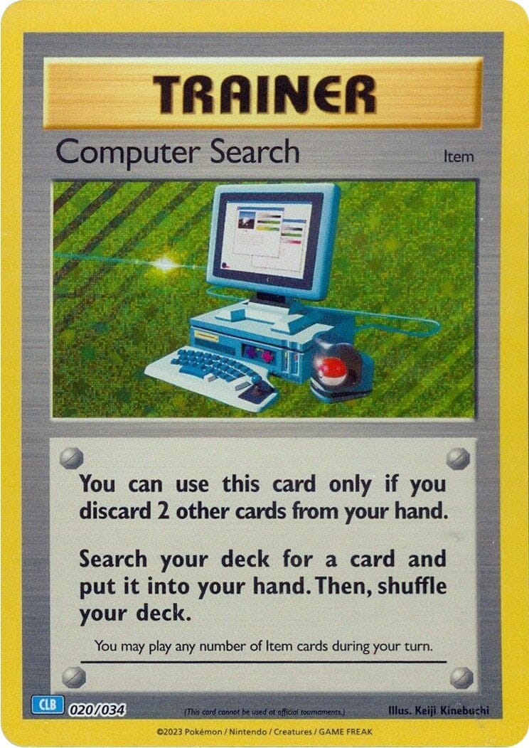 Computer Search (CLB) [Trading Card Game Classic] Pokemon Single Pokémon  | Multizone: Comics And Games