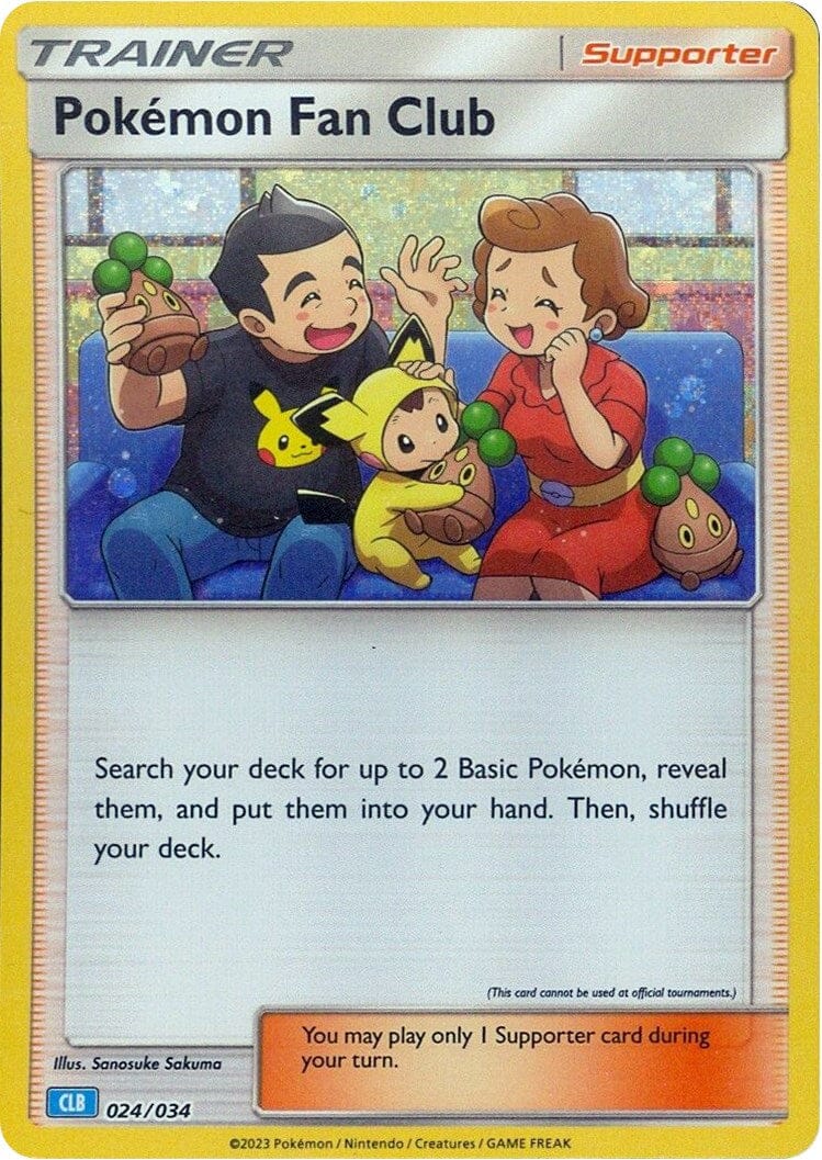 Pokemon Fan Club (CLB) [Trading Card Game Classic] Pokemon Single Pokémon  | Multizone: Comics And Games