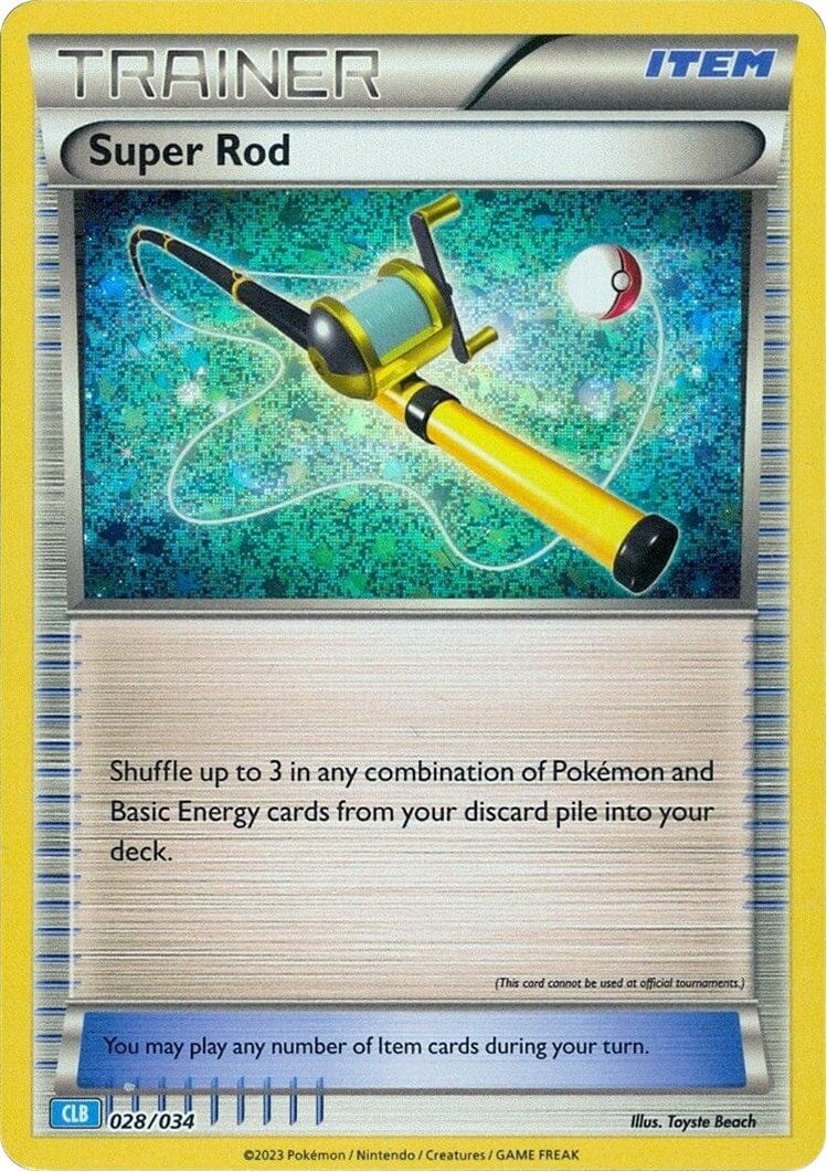 Super Rod (CLB) [Trading Card Game Classic] Pokemon Single Pokémon  | Multizone: Comics And Games