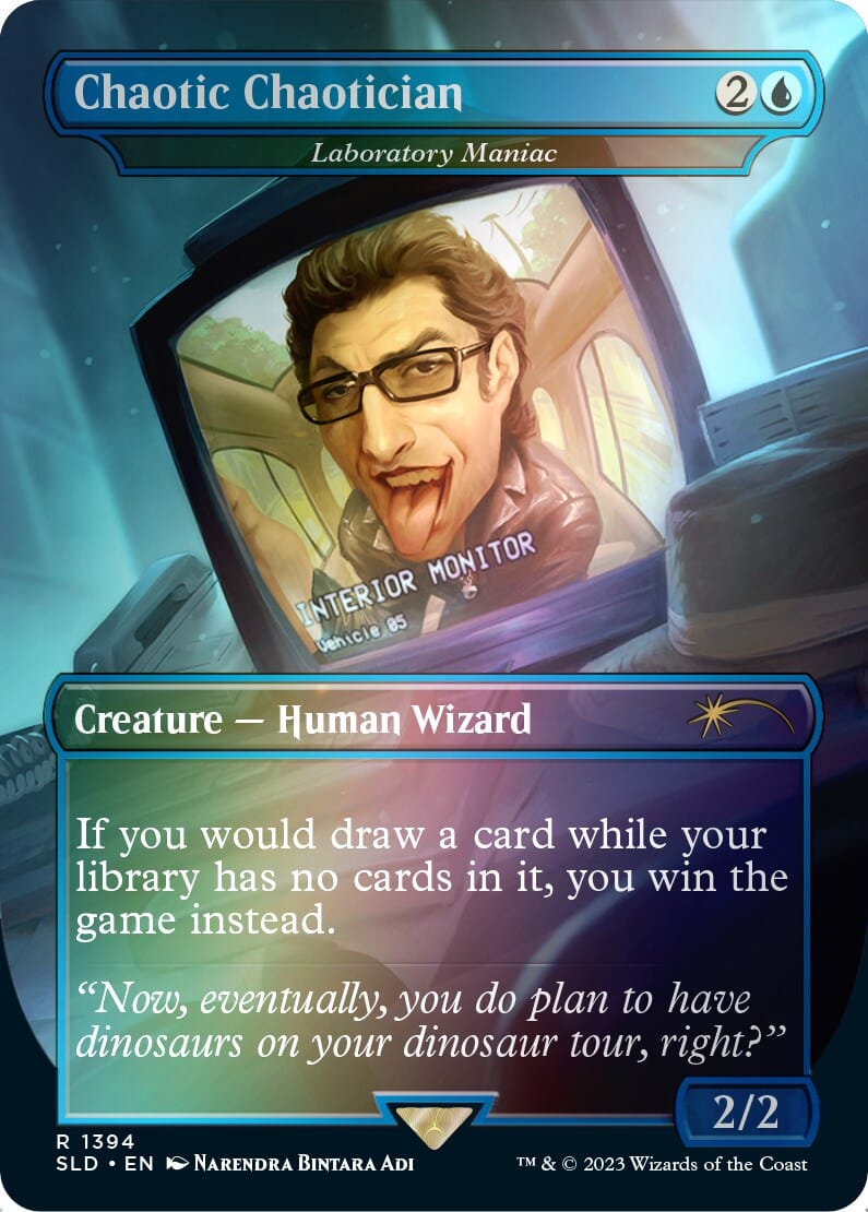 Chaotic Chaotician - Laboratory Maniac (Rainbow Foil) [Secret Lair Drop Series] MTG Single Magic: The Gathering  | Multizone: Comics And Games