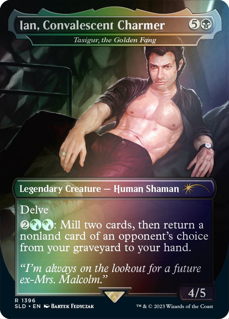 Ian, Convalescent Charmer - Tasigur, the Golden Fang (Rainbow Foil) [Secret Lair Drop Series] MTG Single Magic: The Gathering  | Multizone: Comics And Games