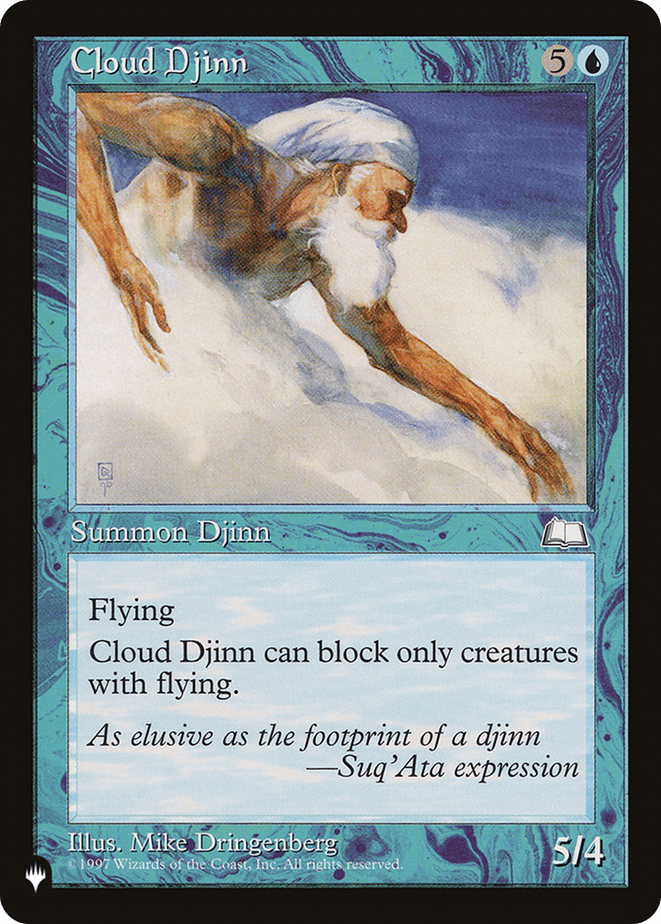 Cloud Djinn [The List] MTG Single Magic: The Gathering  | Multizone: Comics And Games