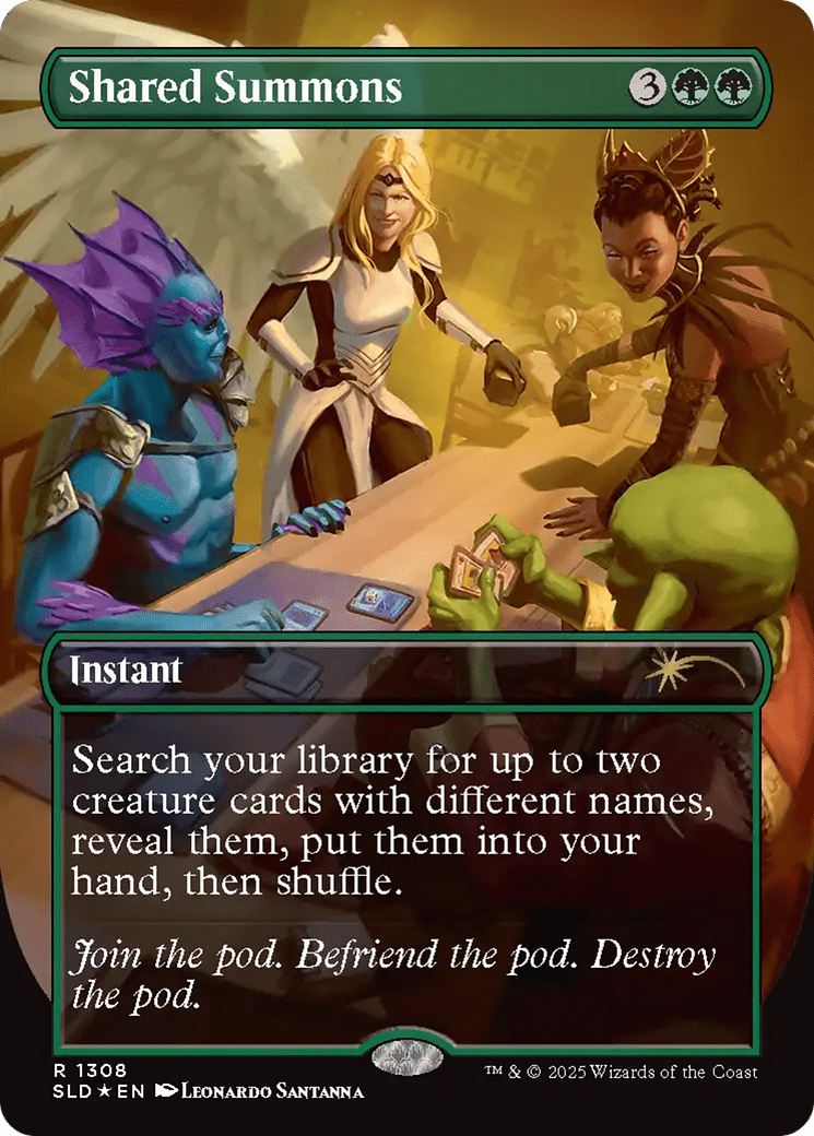 Shared Summons [Secret Lair Drop Series] MTG Single Magic: The Gathering  | Multizone: Comics And Games