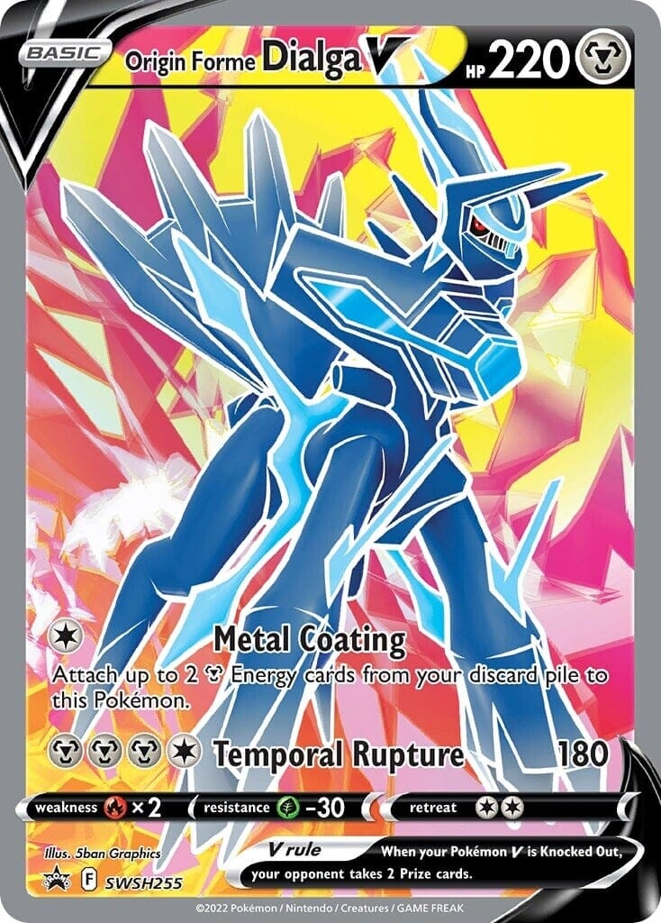 Origin Forme Dialga V (SWSH255) [Sword & Shield: Black Star Promos] Pokemon Single Pokémon  | Multizone: Comics And Games