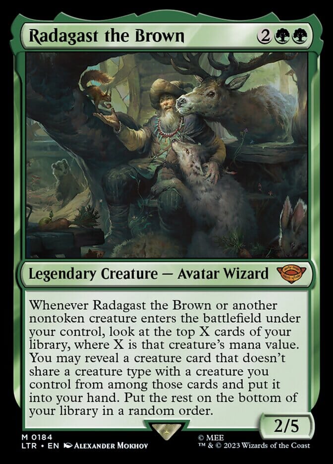 Radagast the Brown [The Lord of the Rings: Tales of Middle-Earth] MTG Single Magic: The Gathering  | Multizone: Comics And Games