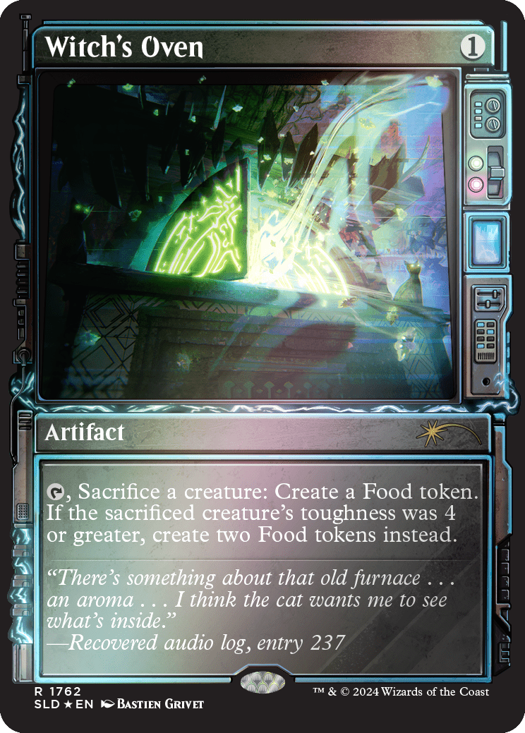 Witch's Oven (Rainbow Foil) [Secret Lair Drop Series] MTG Single Magic: The Gathering  | Multizone: Comics And Games