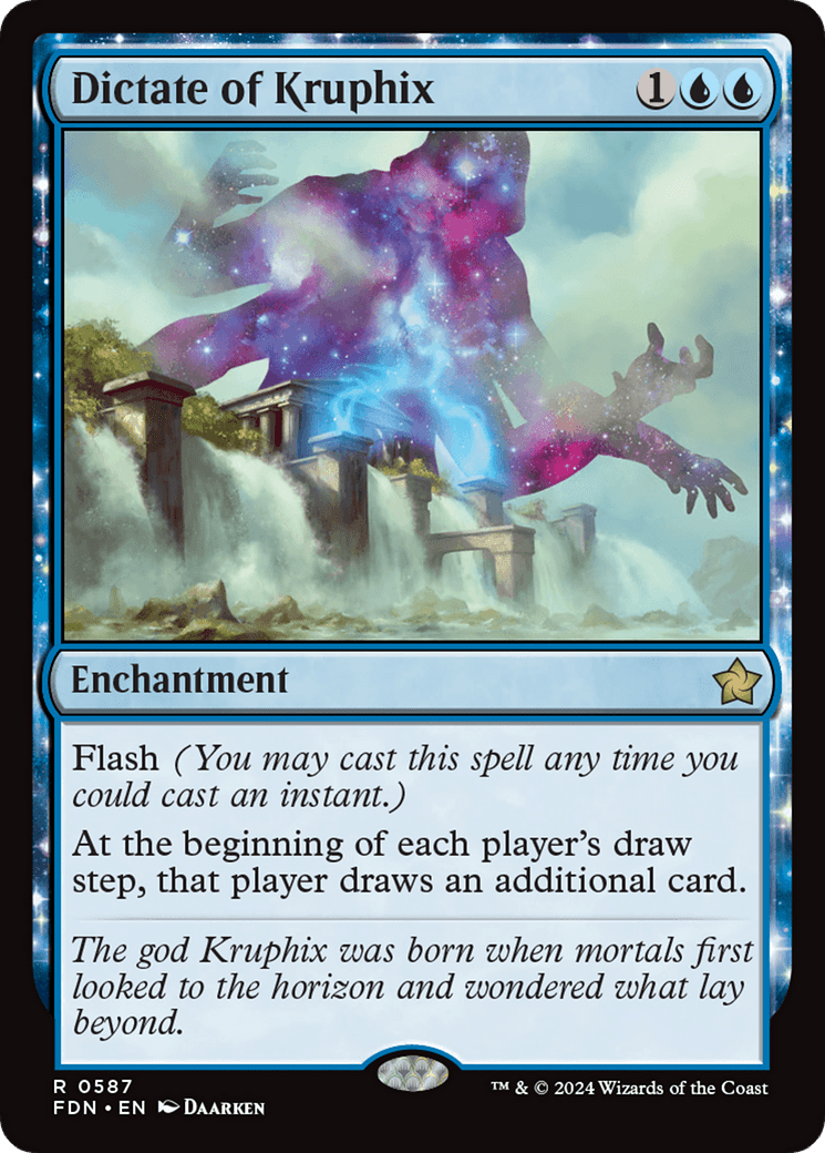 Dictate of Kruphix [Foundations] MTG Single Magic: The Gathering  | Multizone: Comics And Games