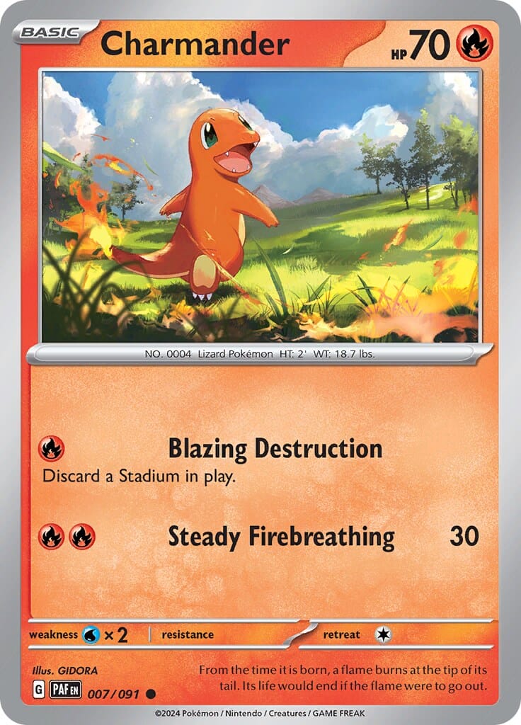 Charmander (007/091) [Scarlet & Violet: Paldean Fates] Pokemon Single Pokémon  | Multizone: Comics And Games