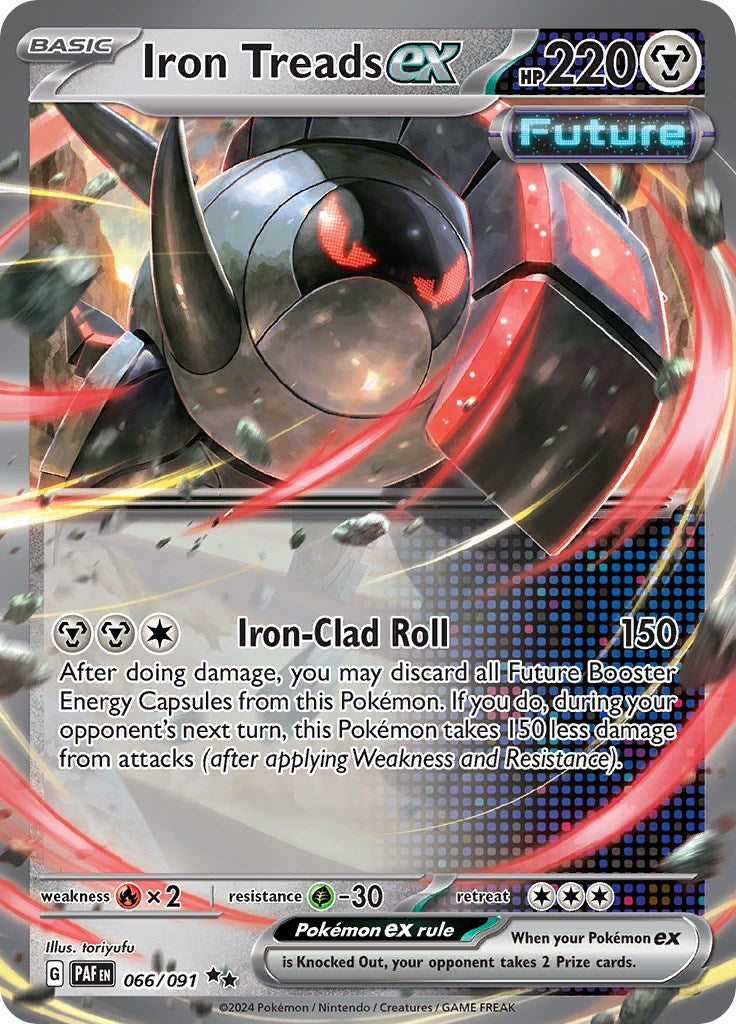 Iron Treads ex (066/091) [Scarlet & Violet: Paldean Fates] | Multizone: Comics And Games